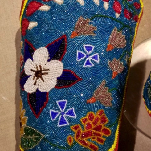 Indigenous People Display - Beadwork Cuff